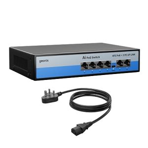 PoE Switch 4CH 4-Port Gigabit